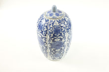 Load image into Gallery viewer, Chinese Blue and White Covered Jar - Marked on the Bottom
