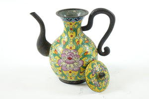 Antique Chinese Cloisonne Teapot