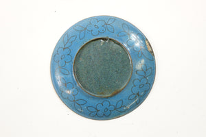 Antique Chinese Cloisonne Decorative Plate
