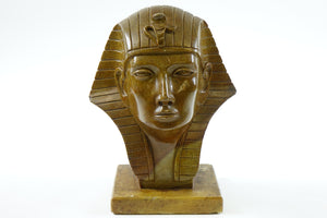 Large Carved Stone Pharaoh