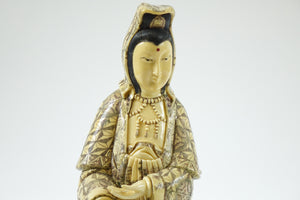 Heavily Carved Sculpture of Buddha