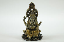 Load image into Gallery viewer, Metal Statue of Ganesha
