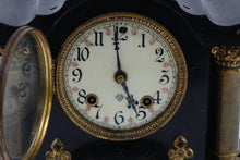 Load image into Gallery viewer, Vintage mantel clock by Ansonia Clock Co
