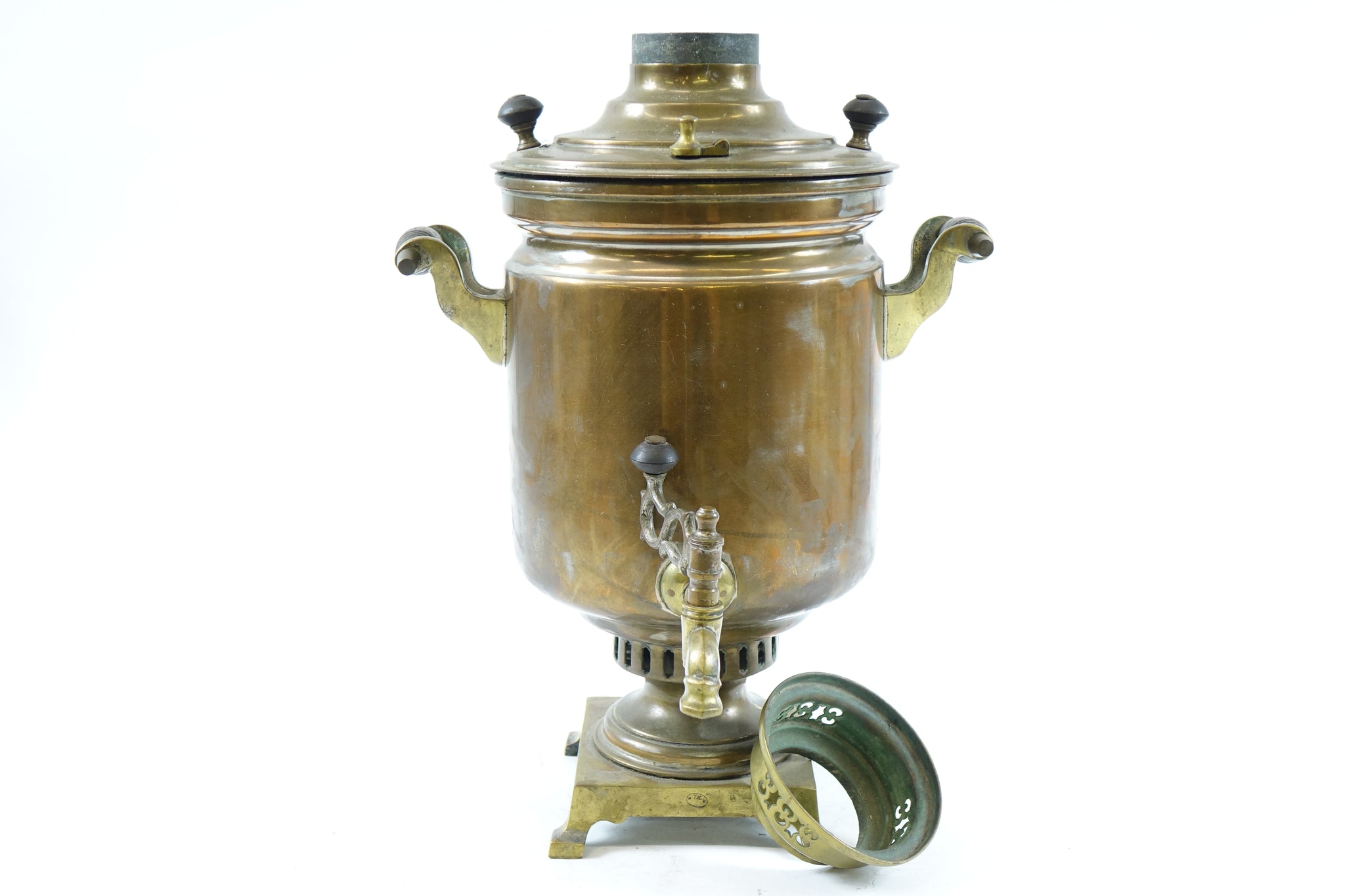 Buy the Antique Brass Samovar Russian or Middle Eastern