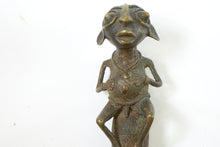 Load image into Gallery viewer, Antique Bronze African Scultpure of a Man
