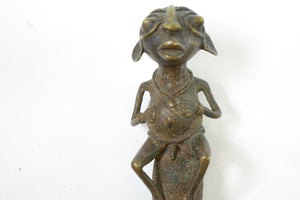 Antique Bronze African Scultpure of a Man