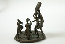 Load image into Gallery viewer, Antique Bronze African Scultpure of a Family
