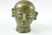 Load image into Gallery viewer, Antique Bronze African Scultpure Bust of a Woman
