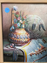 Load image into Gallery viewer, Still Life Oil on Board Signed on the Bottom
