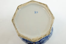 Load image into Gallery viewer, Antique European Blue and White Porcelain Vase (chipped on the top)
