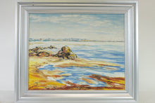 Load image into Gallery viewer, Seascape, Large Original Oil on Canvas, Signed
