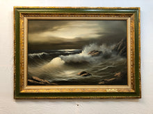 Load image into Gallery viewer, The Waves Oil on Canvas Signed on the Bottom
