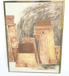 Lithograph 1980 Signed at the Bottom