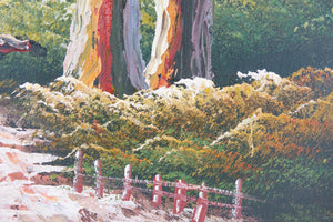 Landscape, Original Oil Paint on Canvas, Signed