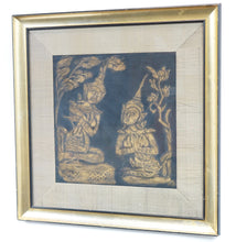 Load image into Gallery viewer, Thailand figures Paint on Silk Original
