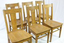 Load image into Gallery viewer, 19th Century Oak Chairs (17&quot; x 16&quot; x 38&quot;)

