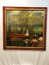 Load image into Gallery viewer, 19th Century Oil on Canvas Signed on the Bottom
