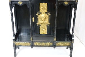 Beautiful Antique French Cabinet (43" x 12" x 76")