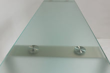 Load image into Gallery viewer, Glass Side Table (55&quot; x 14&quot; x 30&quot;)
