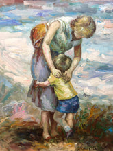 Load image into Gallery viewer, Modern Child, Oil on Canvas, Signed on the Bottom
