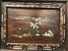Load image into Gallery viewer, Old Chinese Mother of Pearl on Wood
