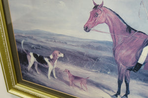 Print of a Horseman