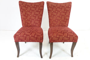 2 Mid-Century  Chairs (2 Pieces)(21" x 20" x 37")
