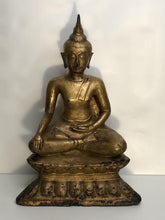 Load image into Gallery viewer, 15-16th Century Bronze Guild Thai Buddha
