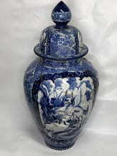 Load image into Gallery viewer, Large antiique vase Blue and white
