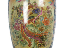 Load image into Gallery viewer, Tall Japanese Floral Porcelain Vase
