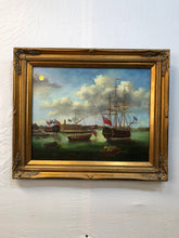 Load image into Gallery viewer, British School Oil on Canvas Signed on the Bottom
