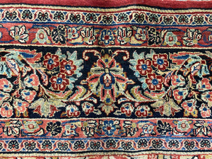 Vintage Persian Sarouk Rug - 12' x 9'