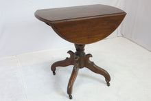 Load image into Gallery viewer, Beautiful Wood Round Table With Drop Leaves  (33&quot; x 19&quot; x 30.5&quot;)
