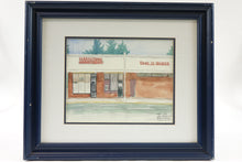 Load image into Gallery viewer, Bank of Hanover Watercolor on Paper 2005 Signed
