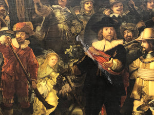 Rembrandt Night Watch Print on Canvas