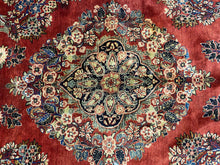 Load image into Gallery viewer, Vintage Persian Sarouk Rug - 12&#39; x 9&#39;
