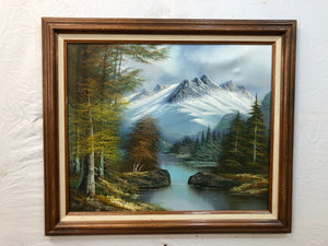 Nature Oil Painting Signed on the Bottom