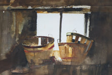 Load image into Gallery viewer, Still Life Baskets Original Watercolor on Paper
