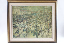 Load image into Gallery viewer, Boulevard Des Italiens Morning Sunlight Print of Original Oil Painting Signed

