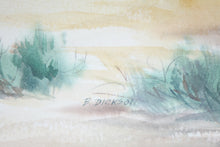 Load image into Gallery viewer, Wagon on the Plain Original Watercolor on Paper Signed
