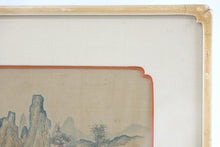 Load image into Gallery viewer, Original Antique Asian Painting on Silk Vintage
