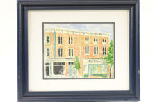 Load image into Gallery viewer, Pennsylvania Town Original Watercolor on Paper Signed
