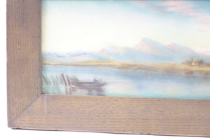River Original Chalk Pastel on Paper