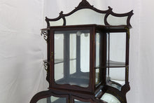 Load image into Gallery viewer, Amazing Antique Glass Decorative Cabinet (38.5&quot; x 13.5&quot; x 67.5&quot;)
