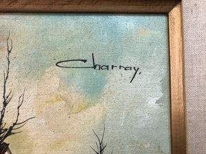 Original Oil on Canvas Signed by Charray