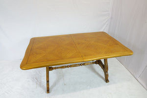 Vintage Oak Dining-Room Table (68" x 42" x 29")