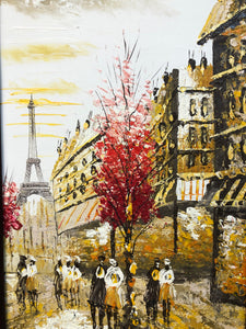 Paris Oil on Canvas