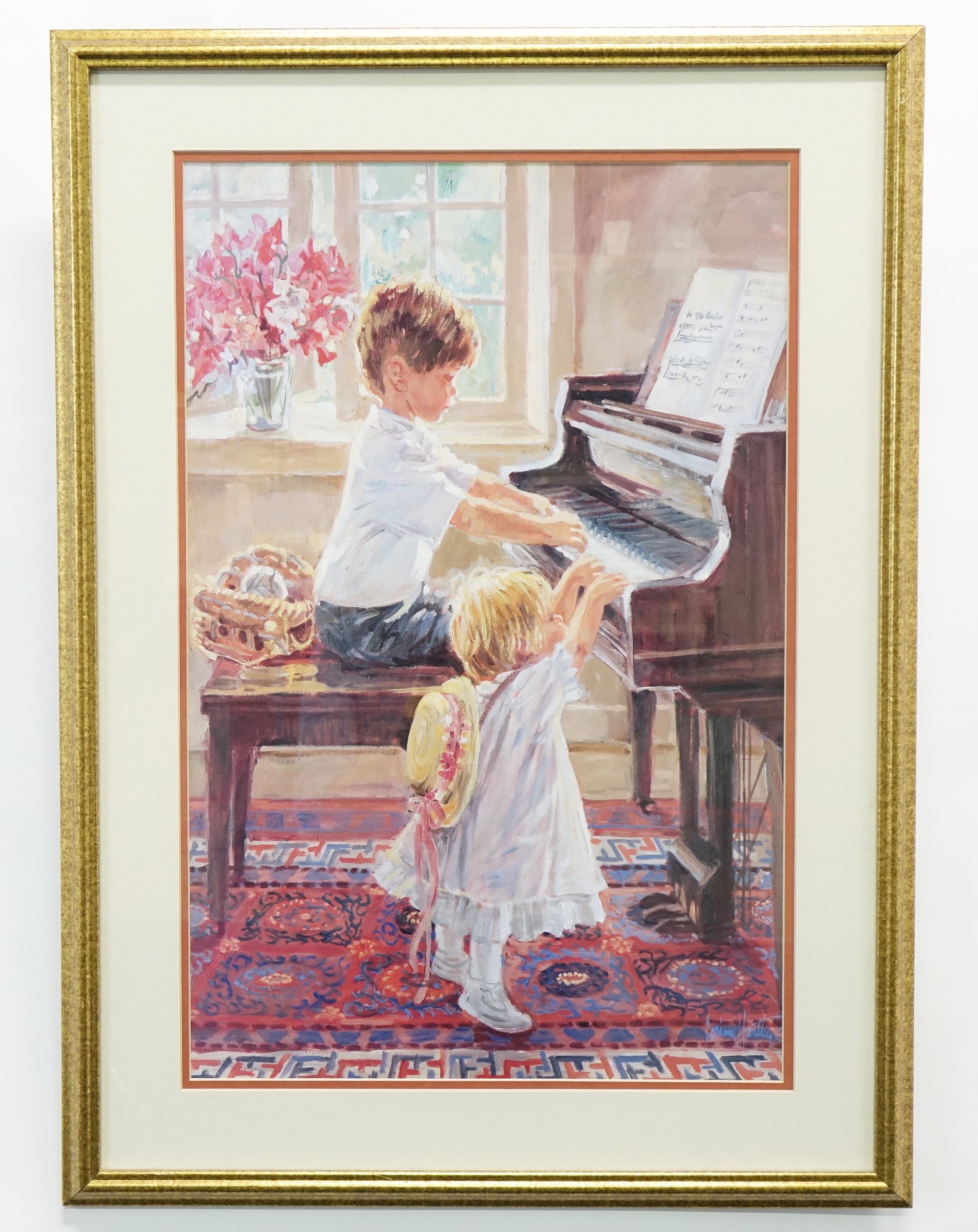 Oil on Canvas Signed by Corinne Hartley – eastwestgalleries