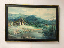Load image into Gallery viewer, The Village Oil on Canvas Signed by Ali Chitsaz
