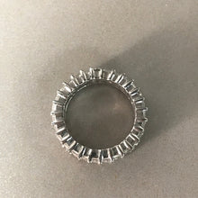 Load image into Gallery viewer, Sterling Silver Rhinestone Ring
